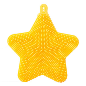 Silicone Dishwashing Brush Animal Shape Yellow Non Stick Greasy Scouring Pad For Kitchen Pots And Pans - Product Image 2