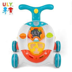 Trotteur en plastique multifonction ULY Offre Spéciale avec fonction musicale pour tout-petits, apprentissage de la marche, voiture, poussette pliante - Product Image 3