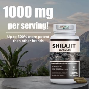 Cápsulas de <span class=keywords><strong>Shilajit</strong></span> naturales de alta calidad, extracto de ácido fúlvico para suplemento dietético energético para adultos y adolescentes - Product Image 5