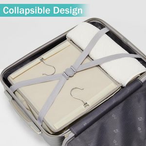 Organizador de armario colgante YoudenoVA de 6 estantes, tela no tejida beige, almacenamiento para ropa de dormitorio con bolsillos laterales - Product Image 6