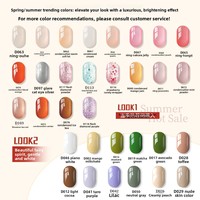 Baoman Die – Kit professionnel complet de vernis à ongles gel 120 couleurs à base d'eau, imperméable et sans rinçage, pour salons de manucure et DIY – Grand format pour débutants
