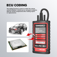 Escáner OBD2 Thinkdiag 2 con Soporte para Protocolos CAN FD, Herramienta de Diagnóstico Profesional para Todos los Autos, Disponible en Almacenes de EE. UU. y la UE