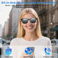 Lunettes Intelligentes L801 avec Double Caméra 1080P, Étanche IPX-4, WIFI, Protection UV400, Traduction IA, Enregistrement Sans Fil
