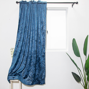 Rideaux occultants de luxe en velours doré DaiRui pour salon, vente en gros Amérique du Sud - Product Image 5