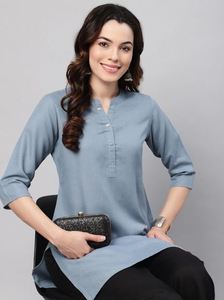 Lightweight Fashion Casual Top Women Premium Casual Wear Top Ladies Trendy Fashion Western Top At Bulk Price - Product Image 3