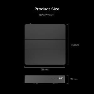 2026 U7ล่าสุดกล่องสมาร์ททีวี Linux OS Full HD 1GB RAM 8GB รอม8GB Hisilicon Quad Core 2.4G/5G Dual Band WiFi 100Mbps LAN 4K <span class=keywords><strong>AV1</strong></span> - Product Image 4