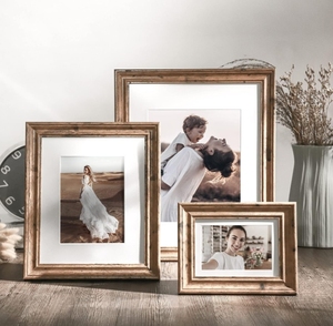 Immagine della parete di ferro <span class=keywords><strong>con</strong></span> Logo personalizzato eco-friendly in legno massello cornice in legno all'ingrosso della fabbrica <span class=keywords><strong>con</strong></span> Logo personalizzato - Product Image 1