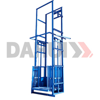 Ascenseur de marchandises certifié CE, 3000 kg, 5000 kg, hydraulique, en acier au carbone thermolaqué, pour quai logistique