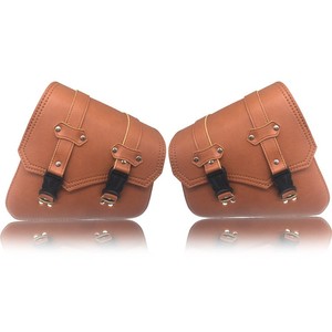 <span class=keywords><strong>Sacoche</strong></span> <span class=keywords><strong>latérale</strong></span> de <span class=keywords><strong>moto</strong></span> <span class=keywords><strong>vintage</strong></span> en cuir PU imperméable noir pour MESOROCK RW-0308 Grande capacité 1 - Product Image 4