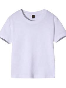 Camiseta de manga corta para niñas pequeñas, Camisetas estampadas de 200g, 100% algodón, camisetas Unisex de alta calidad para niños, ropa de grupo personalizada - Product Image 4