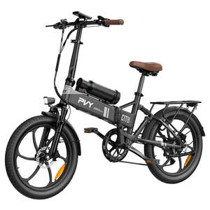 Bicicleta Eléctrica My Store PVY Elektro Z20 750W 25.6Ah con Neumáticos de 20*2.3 Pulgadas, Velocidad de 25 Km/h, Alcance de 200 km, 0.0g PVY Elektro Fahrrad PVY Ebike 75 - Product Image 2