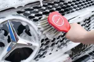 <span class=keywords><strong>Brosse</strong></span> Maxshine pour roues et <span class=keywords><strong>carrosserie</strong></span>, avec poils en PVC souple, pour le nettoyage des pneus et le detailing automobile - Product Image 5