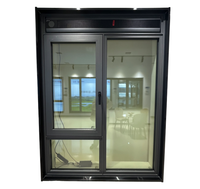 Ventana Moderna de Aluminio con Apertura Abatible HUACAI para Cuartos Limpios, con Ventilación Integrada, Aislamiento Acústico y Vidrio Templado Hermético