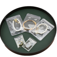 Sacs à fermeture éclair en PVC givré mat personnalisés, résistants aux chocs, impression offset, 100 pièces, pour boucles d'oreilles, bracelets, colliers, fabriqués en Chine