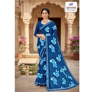 Stylish Vintage Sarees for Women Elegant Trendy Style Premium Comfort Quick Dry Sun Protection Office Casual Party Festive Wear - Product Image 3