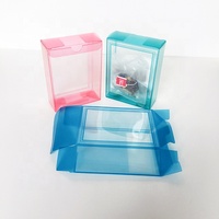 Boîtes en plastique PET transparent Boîte d'emballage cadeau transparente Boîtes carrées en PVC pour café et thé