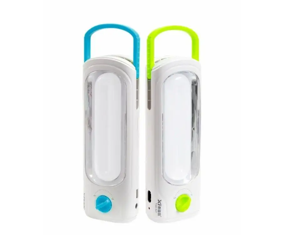 Super Bright Portable Hand Held LED Emergency Light Charging Lamp Working Light With USB Output AC And DC Charging