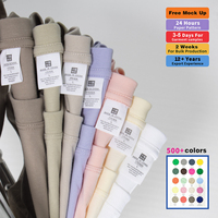 Chemises de luxe épaisses à épaules tombantes pour hommes, 100 % coton, vierges, personnalisables avec logo de marque, vente en gros