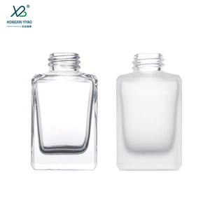 Vòng tròn màu trắng Trắng Đầu nhựa nhỏ giọt + 10 ml vuông chai thủy tinh trong suốt - Product Image 4