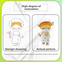 Anpassbare PVC Blind Box Figuren Anime Cartoon Weich gummi Maskottchen Puppe Spielzeug ODM Material ABS Gefroren New Vinyl Resin Schlüssel bund