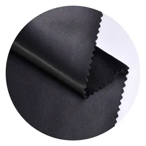 Venta al por mayor de cuero artificial de 1,2mm PU cuero sintético resistente a la hidrolisis suave cómodo adecuado para botas de Rusia