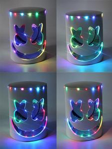 Máscara Luminosa de EVA Estilo Punk, Brillante en la Oscuridad, Magnética, para Fiestas Navideñas, Cuatro Estaciones, con Baterías Incluidas - Product Image 2