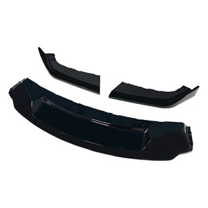 สปลิตเตอร์กันชนหน้า BMW ซีรีส์ 3 F30 สีดำเงา ลายคาร์บอน วัสดุ PP ปี 2013-2019 สไตล์สปอร์ต - Product Image 3