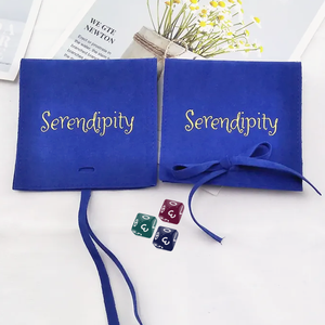 Custom logo Printed Velvet <b>Gift</b> Jewellery Packaging Bags ECO-friendly Microfiber Jewelry Watch Glasses Bag Suede <b>Envelope</b> Pouch - Product Image 2