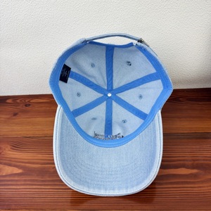 Cappellino in denim lavato personalizzato, ricamo testo curvo, twill di cotone OEKO-TEX, produttore BSCI, regolabile, MOQ basso - Product Image 3