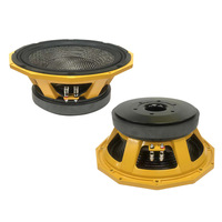 Subwoofer professionnel de 12 pouces, 8 ohms, réponse en fréquence 35Hz-2KHz, 97dB, pour le renforcement sonore en direct
