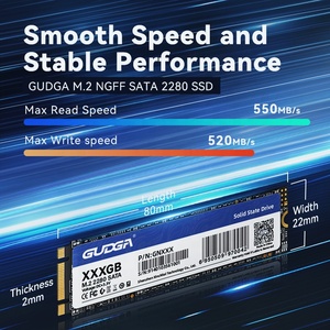 Hdd <b>2tb</b> M2 Duro 256 Ssd Internal Hard Drive Disques Durs Solid Para Laptop for Air M2 Duro - Product Image 2