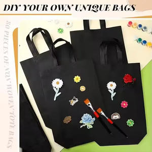 Gelbe lustige einkaufstaschen không dệt stoff <span class=keywords><strong>lidl</strong></span> einkaufstasche PP MIT Logo Halloween tragetasche Schwarz MIT Logo - Product Image 3