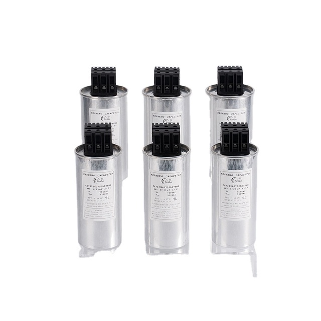 MKP C67 AC Filter Metallized Thin Film Capacitor 3 Phases 30KVAR Oil Filled for Industrial Power Factor Correction Inverter