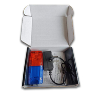 Luz de hombro LED Luz de advertencia de tráfico recargable por USB Lámpara de hombro de emergencia Luz intermitente ámbar