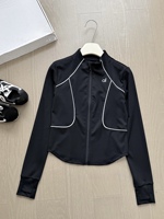 Chaquetas Ajustadas para Mujer 2026, Spandex/Nylon, Deportivas, Transpirables, Elásticas en 4 Direcciones, Ecológicas, Antibacterianas