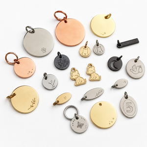 Cute Enamel Cat Charms for DIY Jewelry Pendant Bracelet Necklace Stainless Steel Gold Plated Metal Accessories Bulk Supply Party - Product Image 1