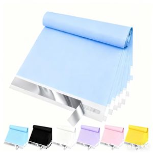 Grands enveloppes en polyéthylène pour l'expédition de vêtements, sacs d'emballage imperméables et durables avec impression de logo personnalisé en gros - Product Image 2