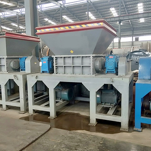 Broyeur de déchets industriels solides, déchiqueteur de films plastiques, de bâches et de vieux vêtements - Product Image 5