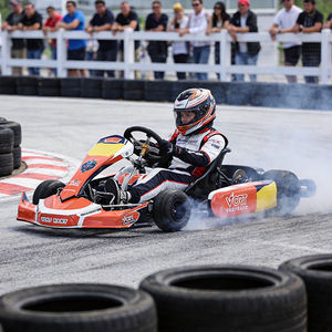 Kart à essence Monte Junior pour jeunes, 4 temps, course en plein air avec essieu arrière renforcé de 40 mm pour une puissance sans perte et une stabilité accrue - Product Image 5