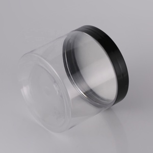 Factory Sale 85mm 150ml 250ml 280ml 350ml 400ml 500ml 600ml 700ml 1000ml <b>Cookie</b> Snack Food <b>Jar</b> With Lid Clear PET Food <b>Jar</b> - Product Image 5