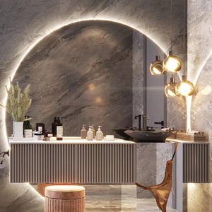 Kích thước lớn Salon Đèn Led vòng phòng tắm thông minh LED gương Vanity tủ quần áo gương với đèn - Product Image 1