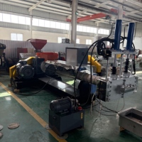 Nouvelle ligne de production de granulés de plastique PP PE EPS PA de 200 kg/h, machine de fabrication de granulés, prix