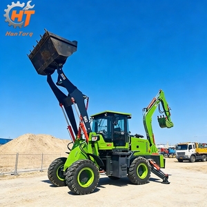 HANTORQ 942-45 Professionele Fabrikant Nieuwe Graaflader 4x4 1 Ton Mini Wiellader met EPA-motor Aangepaste Aanbouwdelen - Product Image 1