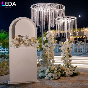 LEDA Modern Factory Wholesale Wedding Centerpiece Acrylic Flower Box <b>Stand</b> Backdrop Welcome Sign for Party Event Decoration - Product Image 1