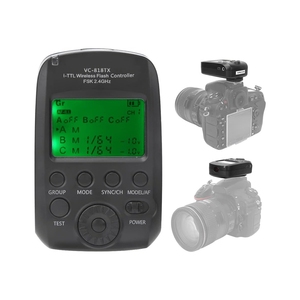 Émetteur Flash Visico VC-818TX 2.4G E-TTL 1/8000s avec Synchronisation Haute Vitesse <span class=keywords><strong>pour</strong></span> Contrôleur Flash Sans Fil <span class=keywords><strong>pour</strong></span> <span class=keywords><strong>Appareil</strong></span> <span class=keywords><strong>Photo</strong></span> - Product Image 4