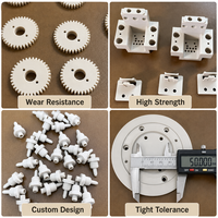 Usinage CNC de haute précision sur mesure pour composants électroniques et pièces robotiques en PEEK