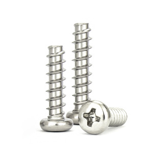 Vis autotaraudeuses à tête cylindrique Phillips en acier inoxydable 304 Jin Chao M1 M1.2 M1.4 M2 M3 M4 – Fixations métalliques - Product Image 3