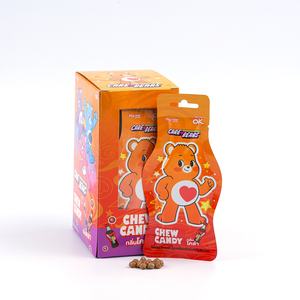 Présentoir de bonbons halal végétalien sac en forme de <span class=keywords><strong>cola</strong></span> BRC SHC millions bonbons d'importation bonbons à mâcher caramelo exotique <span class=keywords><strong>bonbon</strong></span> OEM pack bonbons à mâcher - Product Image 2