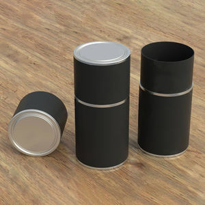 Boîte en carton de <span class=keywords><strong>cylindre</strong></span> de thé certifiée personnalisée écologique petite boîte d'emballage rigide - Product Image 2