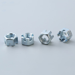 Tuercas de Seguridad Hexagonales Ranuradas de Acero Inoxidable 304 M8-M20, Resistentes a la Corrosión, Fijaciones Roscadas - Product Image 4